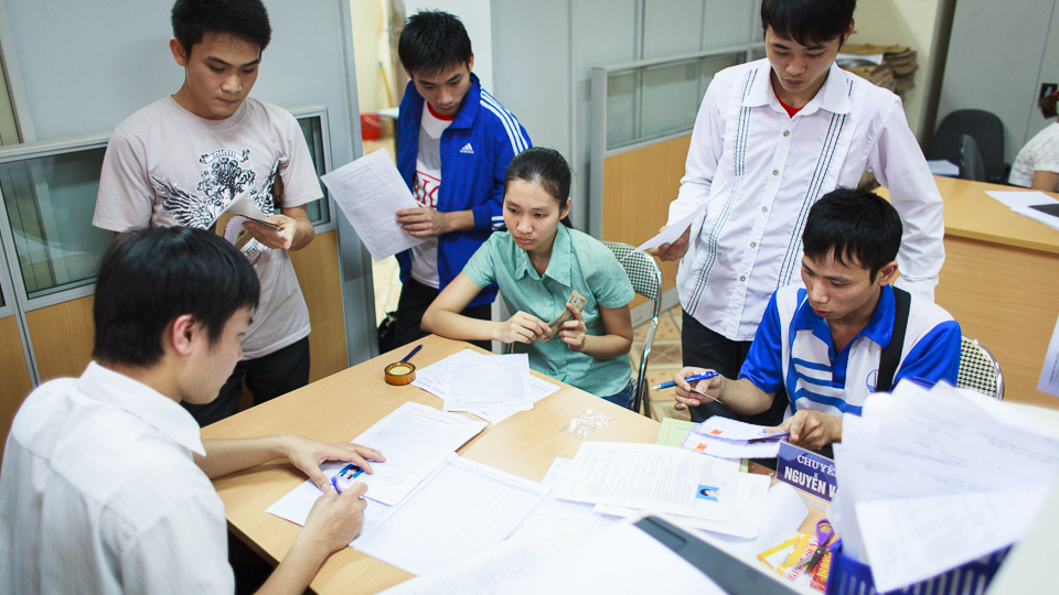 Hướng dẫn thủ tục nhập học hệ cao đẳng chính quy năm 2013